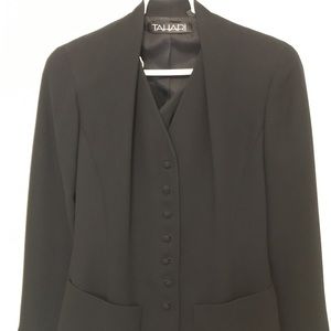 Black skirt suit